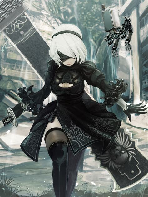 Nier Automata 2b Hentai Porn Videos 